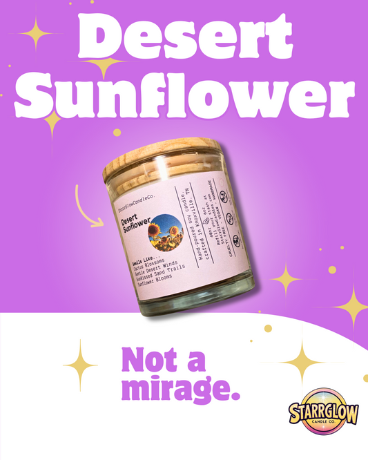 Desert Sunflower Soy Wax Candle