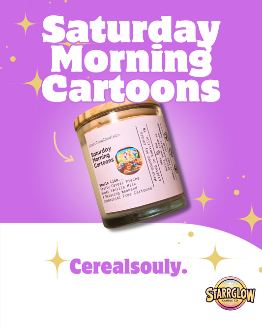 Saturday Morning Cartoons Soy Wax Candle