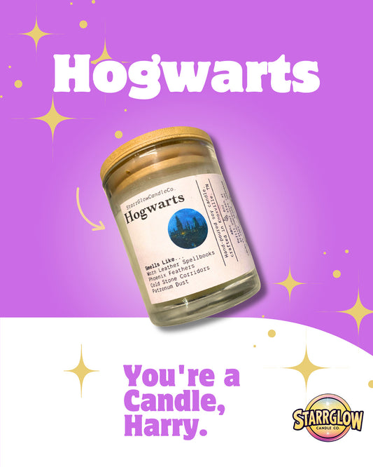 Hogwarts - Soy Wax Candle - 8 oz.