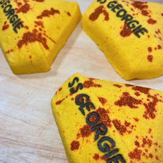 We All Float Handpainted Horror Bathbomb