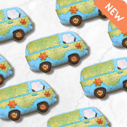 Scooberry-Doo Handpainted Bathbomb