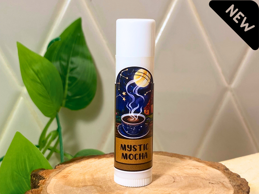 Mystic Mocha Hazelnut Latte All Natural Vegan Lip Balm