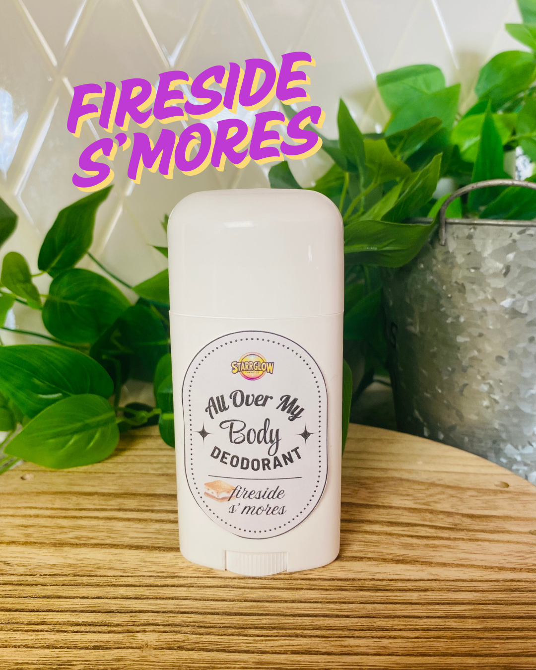 Fireside S'mores - All Over My Body Deodorant - Vegan Formula