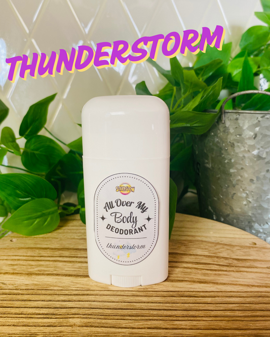 Thunderstorm - All Over My Body Deodorant - Vegan Formula