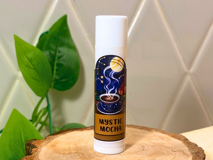 Mystic Mocha Hazelnut Latte All Natural Vegan Lip Balm