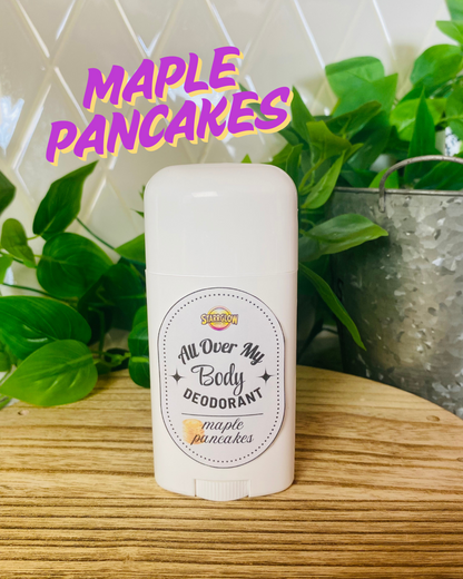 Maple Pancakes - All Over My Body Deodorant - Vegan Formula