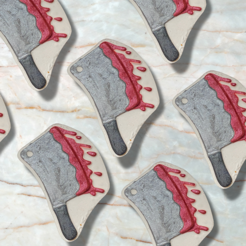 Deadly Dip Choose Your Scent Vegan Handpainted Unique Horror Knife Bath Bomb