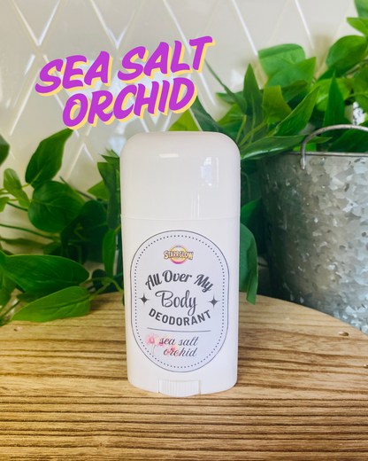 Sea Salt Orchid - All Over My Body Deodorant - Vegan Formula