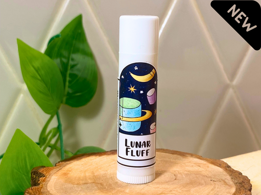 Lunar Fluff Marshmallow All Natural Vegan Lip Balm