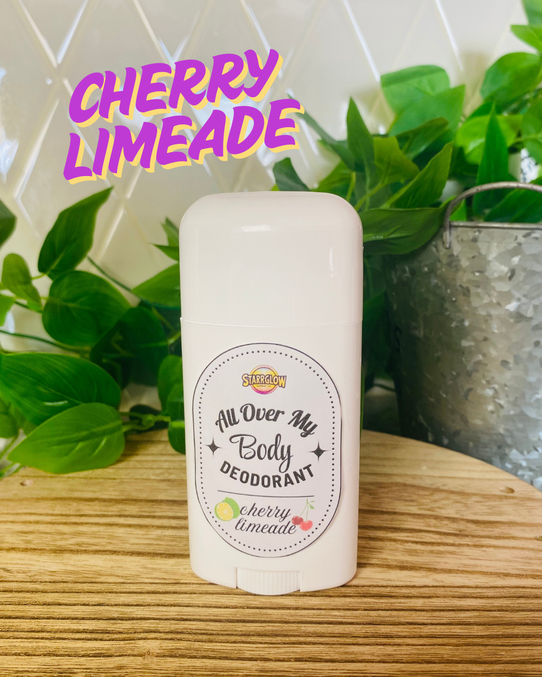 Cherry Limeade - All Over My Body Deodorant - Vegan Formula