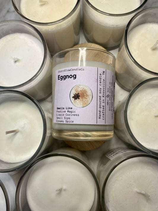 Eggnog - Soy Wax Candle - 8 oz.