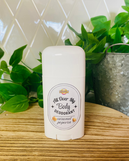 Caramel Popcorn - All Over My Body Deodorant - Vegan Formula