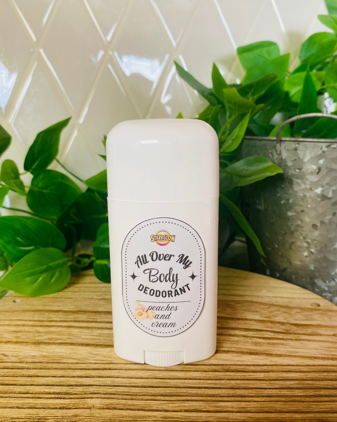 Peaches and Cream - All Over My Body Deodorant - Vegan Formula